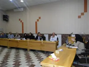 برگزاری جلسه هم اندیشی در خصوص وزن دهی به فرمهای ارزشیابی اساتید